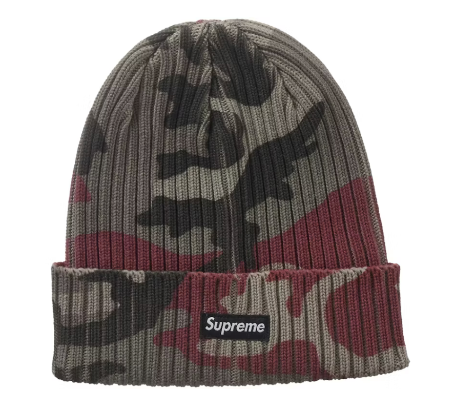 Supreme Overdyed Beanie SS26 "Camo"