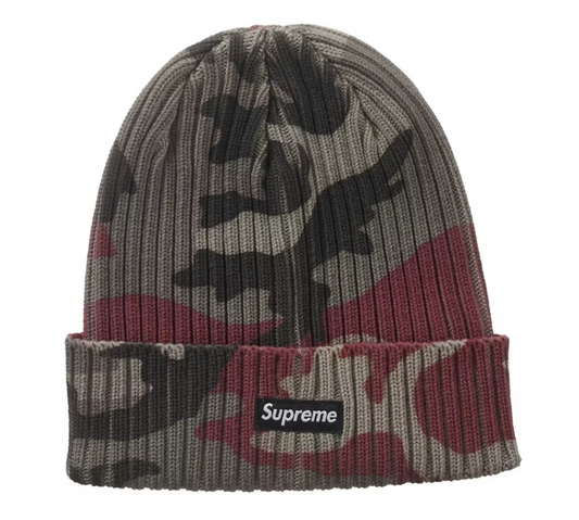 Supreme Overdyed Beanie SS26 "Camo"