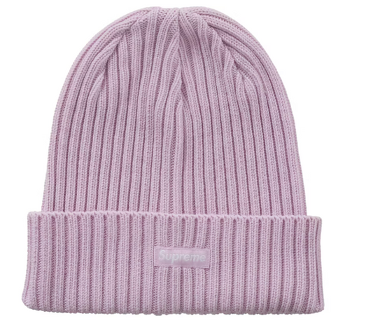 Supreme Overdyed Beanie SS26 "Light Pink"
