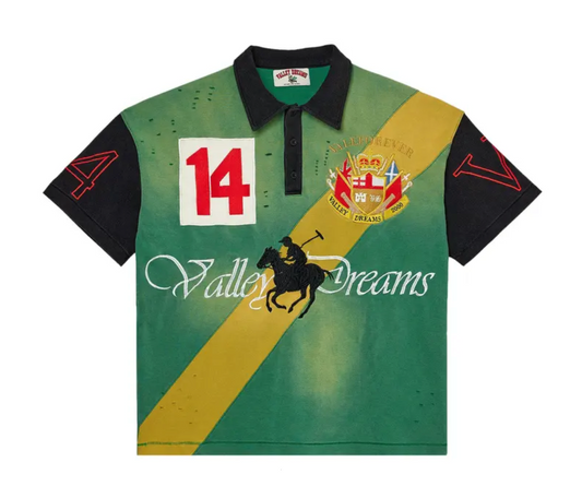 Vale Forever Brazil Polo "Black/Yellow"