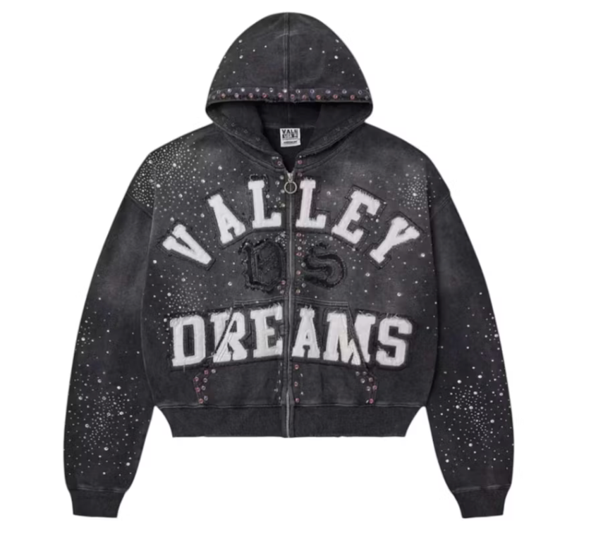 Vale Forever Classico Zip Up Hoodie "Black"