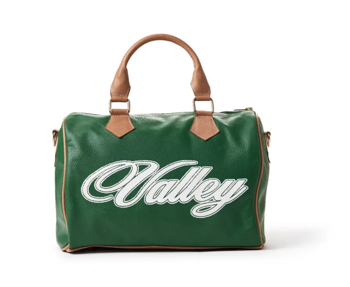Vale State Script Mini Duffle "Green"