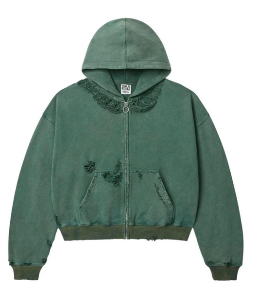 Vale Forever Destroyer Zip Up "Green"