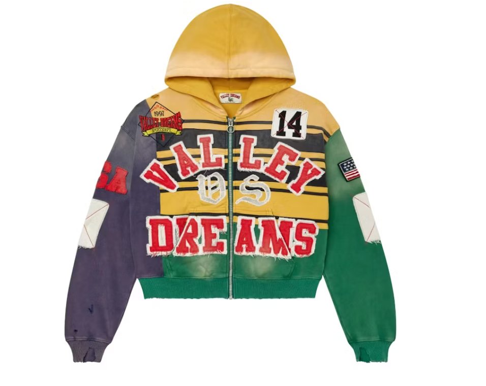 Vale Forever Mardi Gras Zip Up "Multicolor"