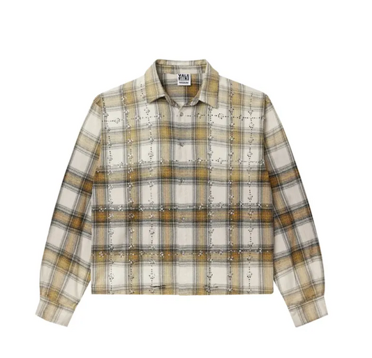 Vale Forever Wheat Flannel "Cream/Mustard"