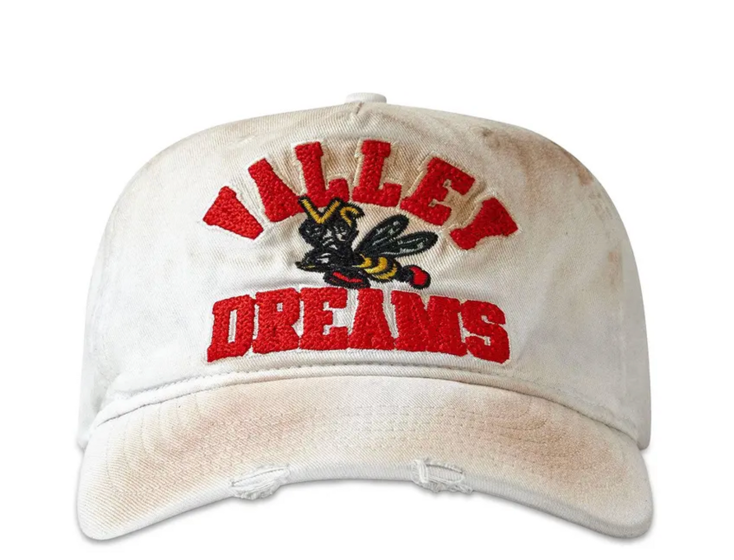 Vale Forever Wrecked Anthem Cap "Distressed White"