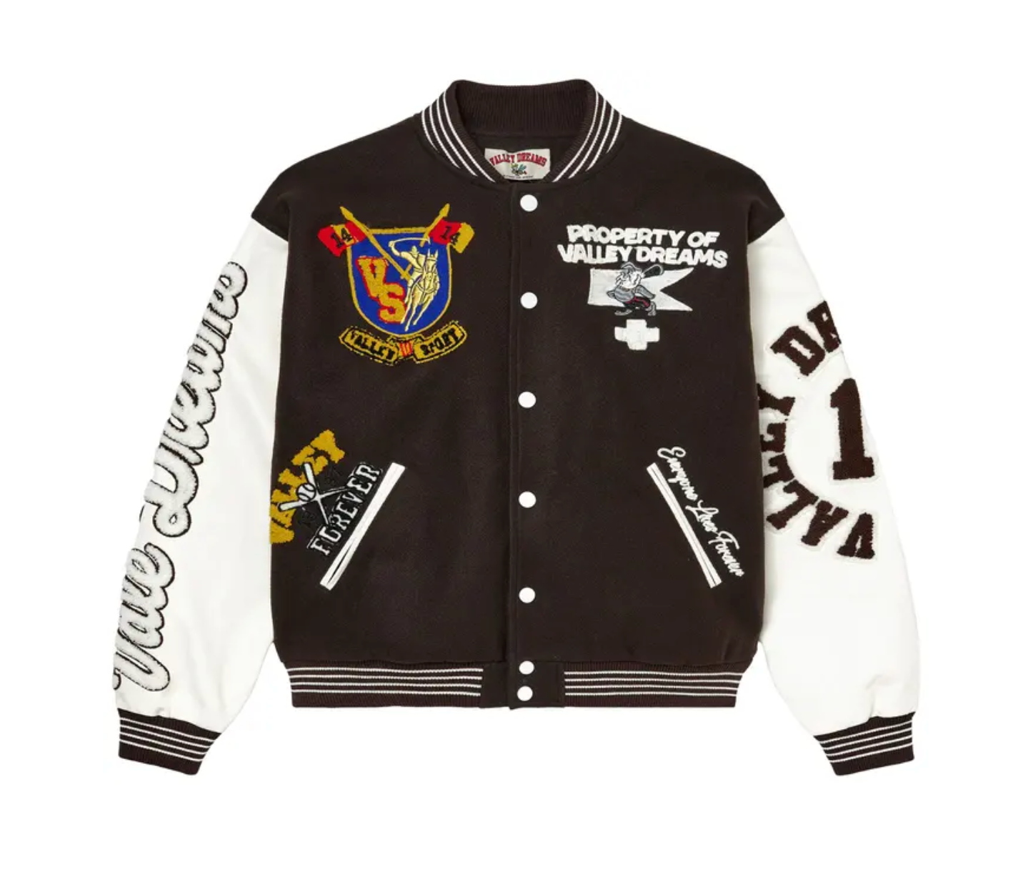 Vale State Property of Valley Dreams Varsity "Brown"