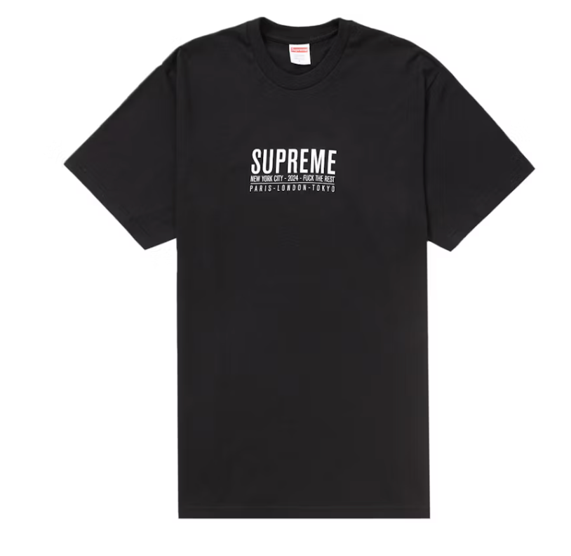 Supreme Paris Tee "Black"