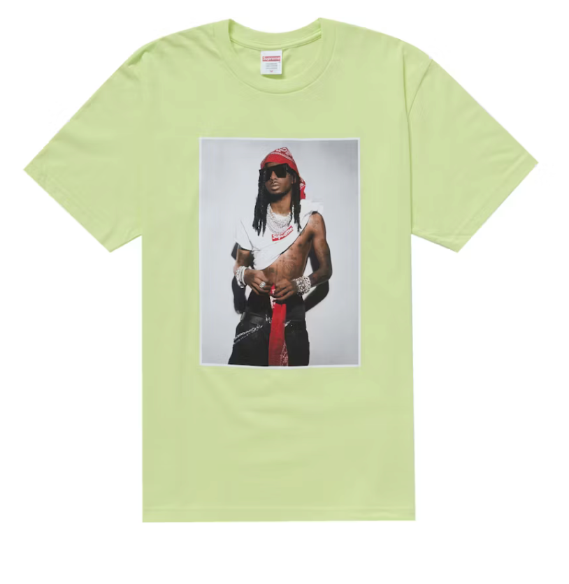 Supreme Playboi Carti Tee "Pale Green"