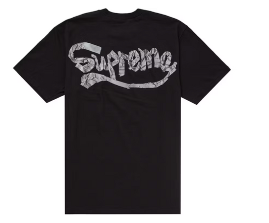 Supreme Tape Tee "Black"