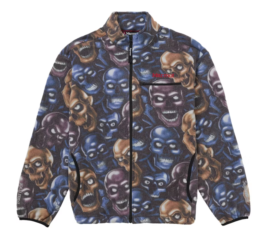 Supreme x Marmot Skull Fleece "Multicolor"