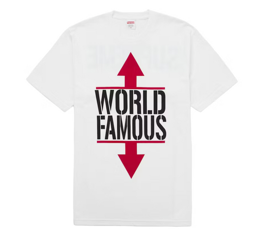 Supreme World Famous Tee "White"