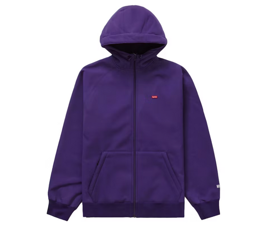 Supreme x Windstopper Zip Hooded Sweatshirt "Dark Purple"