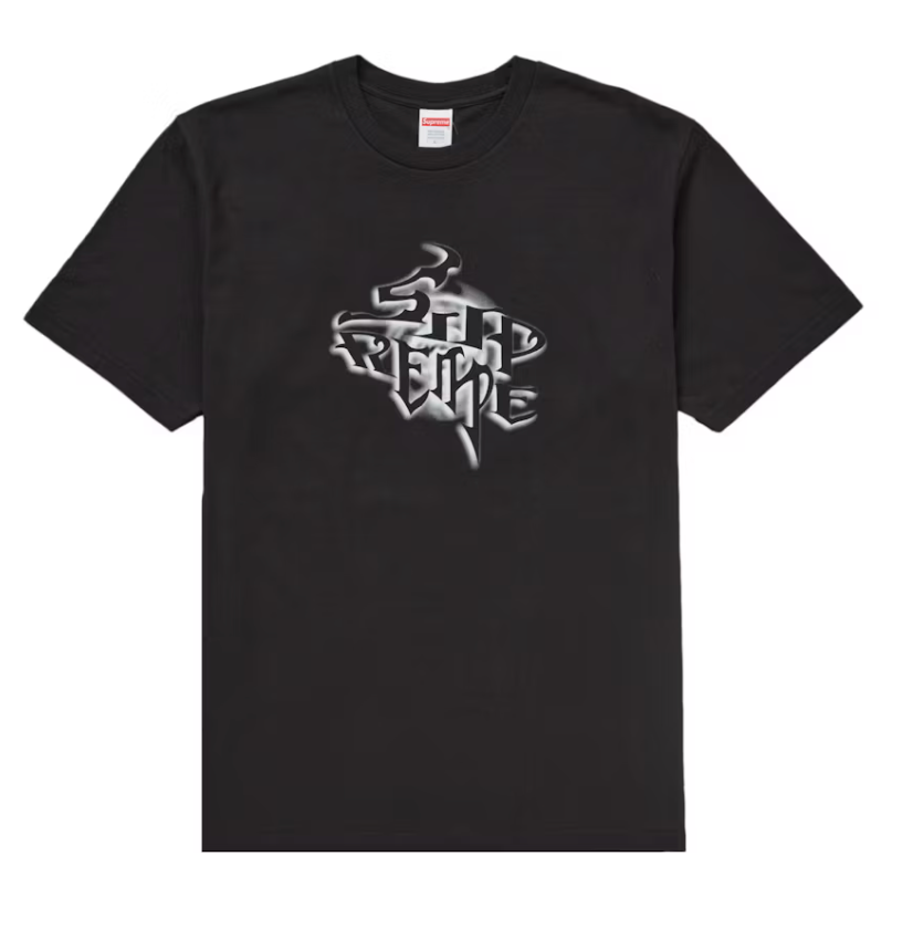 Supreme Smoke Tee FW24 "Black"