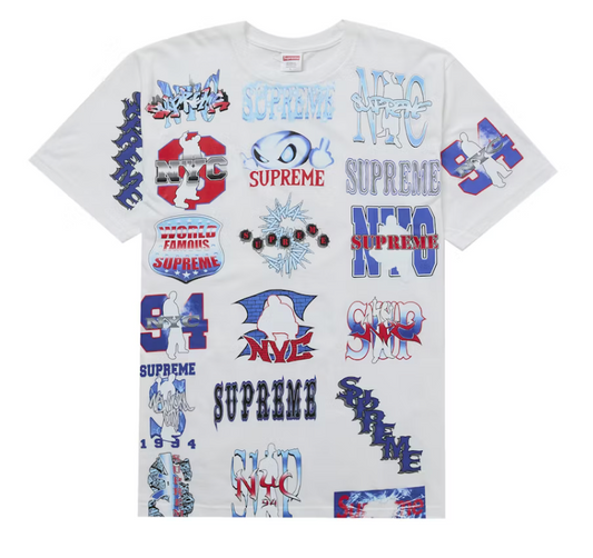 Supreme Flash Tee "White"