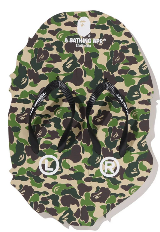 Bape ABC Camo Beach Sandals "Camo"