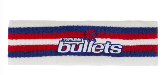 Supreme Mitchell & Ness Teams Headband "White"