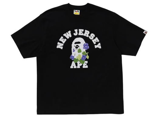 Bape College II New Jersey Exclusive Tee "Black"