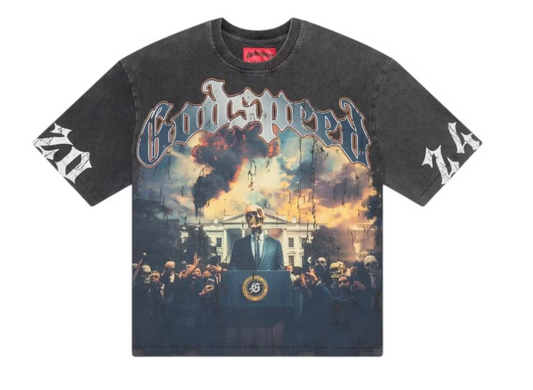 Godspeed V.O.D 2024 Tee "Grey Wash"