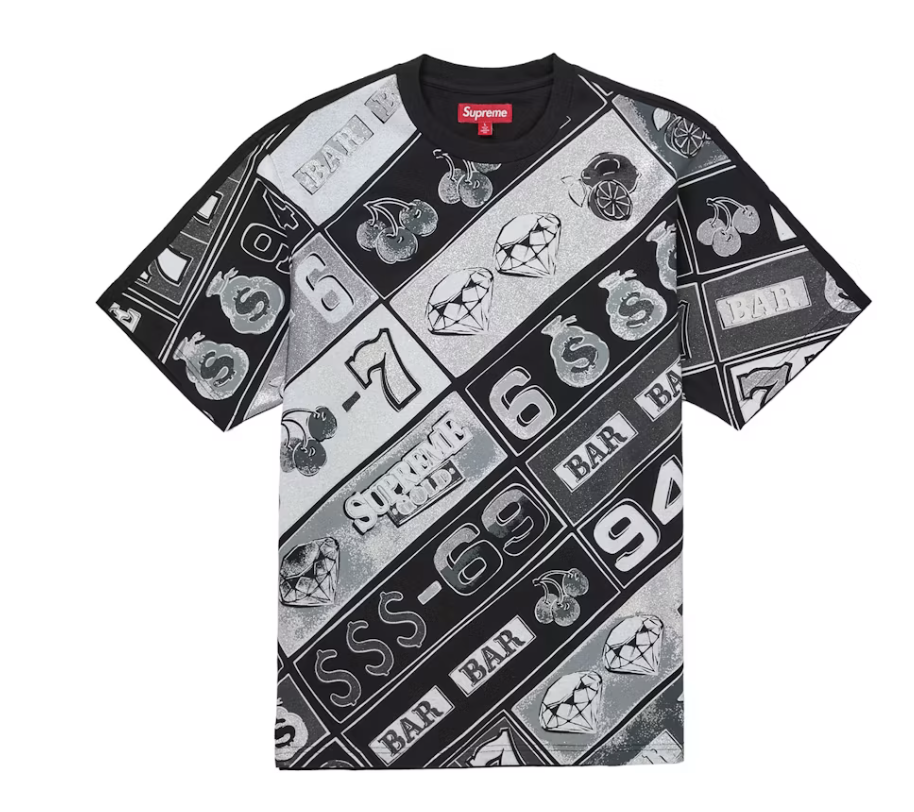 Supreme Slot Machine S/S Top "Black"