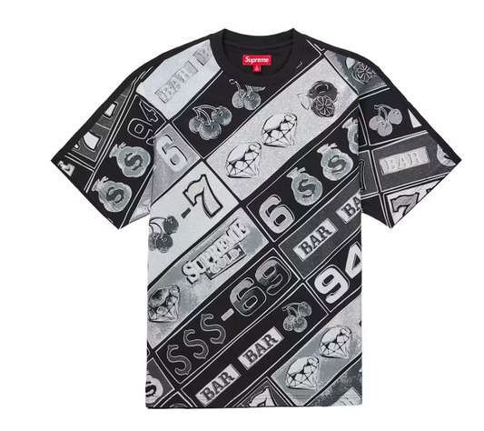 Supreme Slot Machine S/S Top "Black"