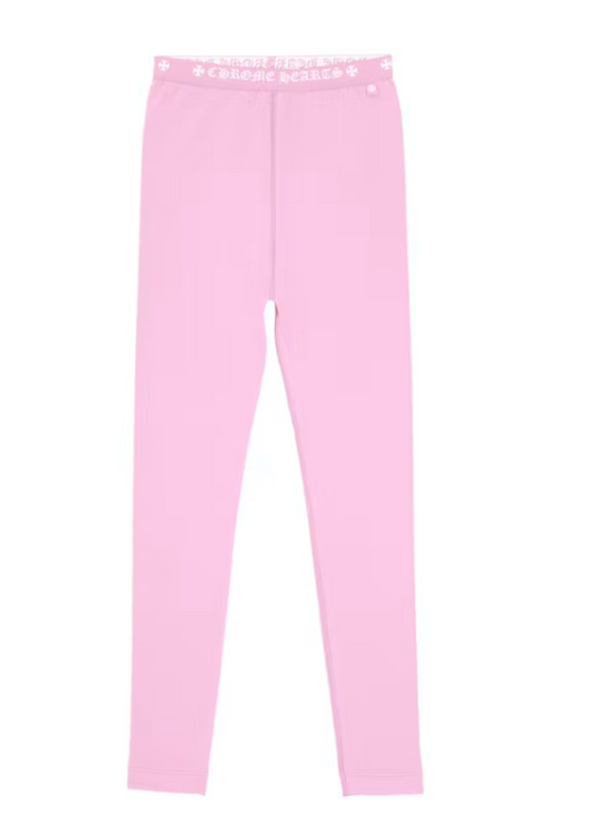 Chrome Hearts Leggins "Pink"